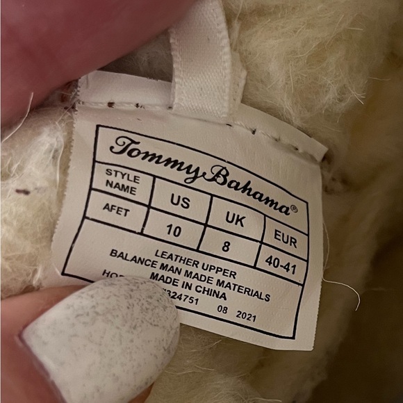 Tommy Bahama winter Brown Shearling Boots sz 10 - Picture 6 of 9